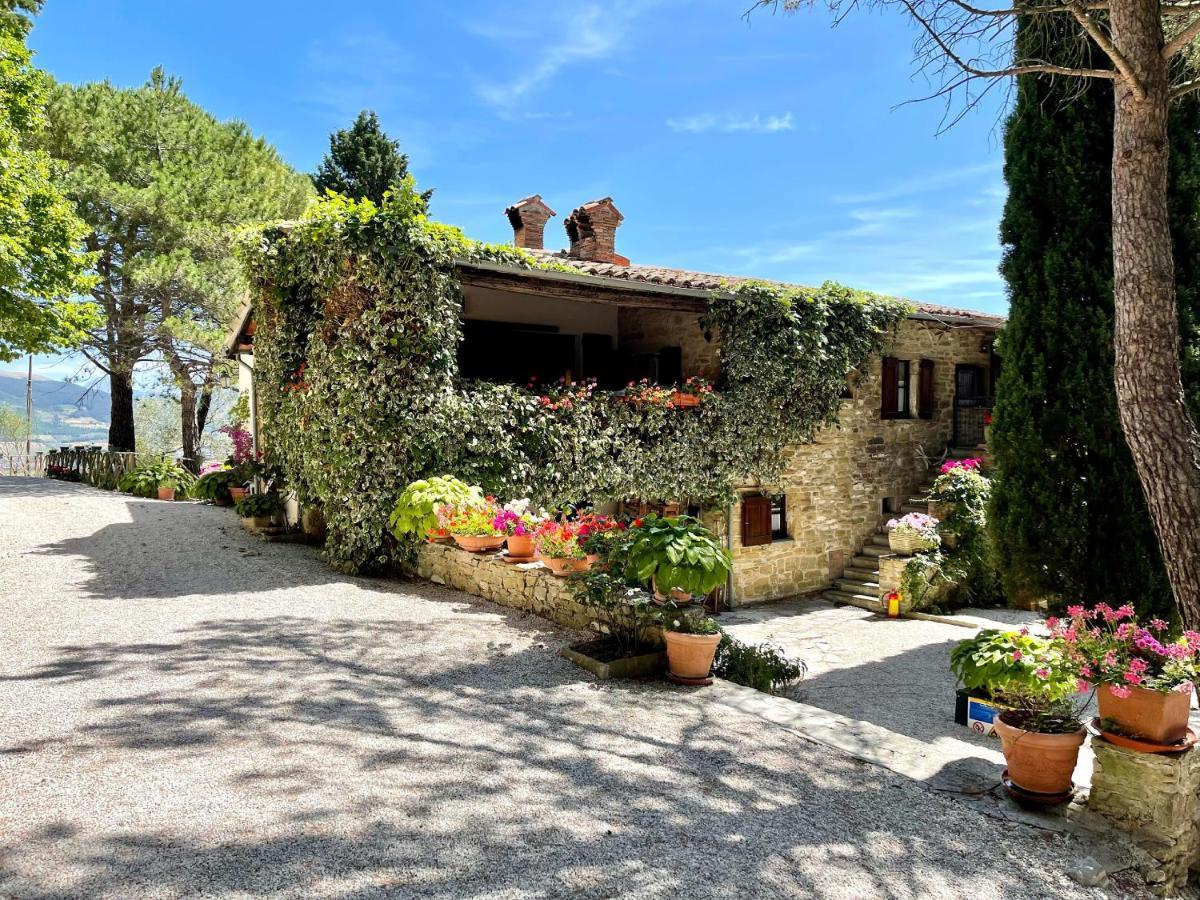 La Panoramica Gubbio: Charming Self-Catering Retreat Villa Exterior photo