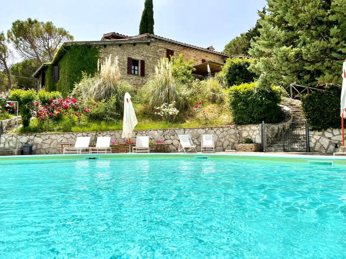 La Panoramica Gubbio: Charming Self-Catering Retreat Villa Exterior photo