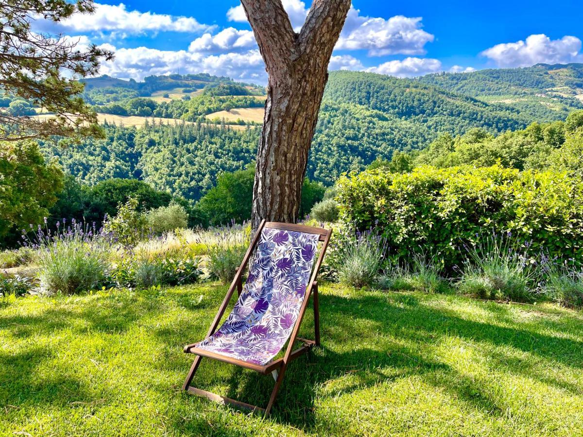 La Panoramica Gubbio: Charming Self-Catering Retreat Villa Exterior photo
