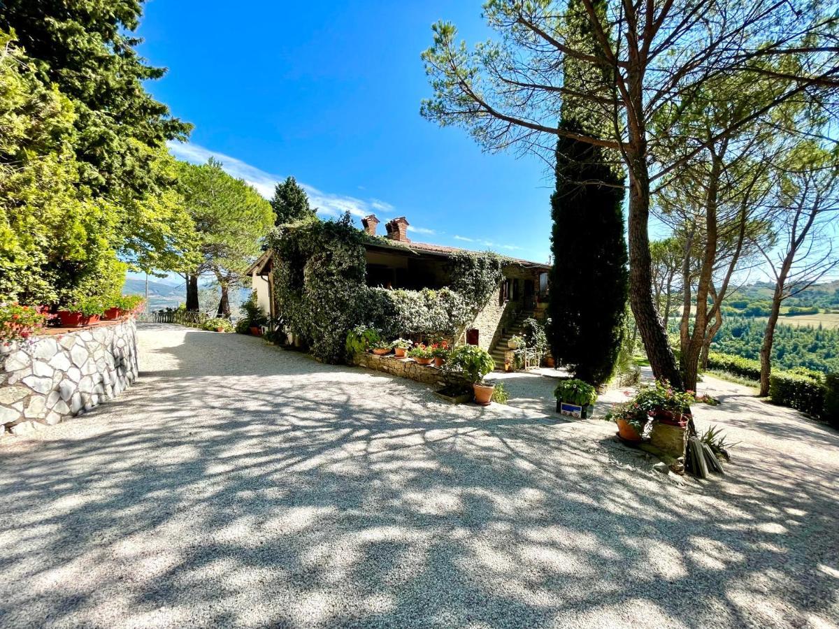 La Panoramica Gubbio: Charming Self-Catering Retreat Villa Exterior photo
