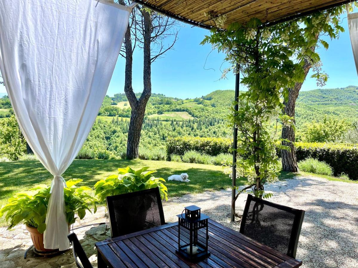 La Panoramica Gubbio: Charming Self-Catering Retreat Villa Exterior photo